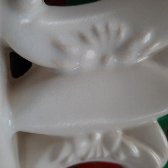 Double Lite Candlesticks Candle Holder White Glazed Ceramic 4.5" - Picture 4 of 9